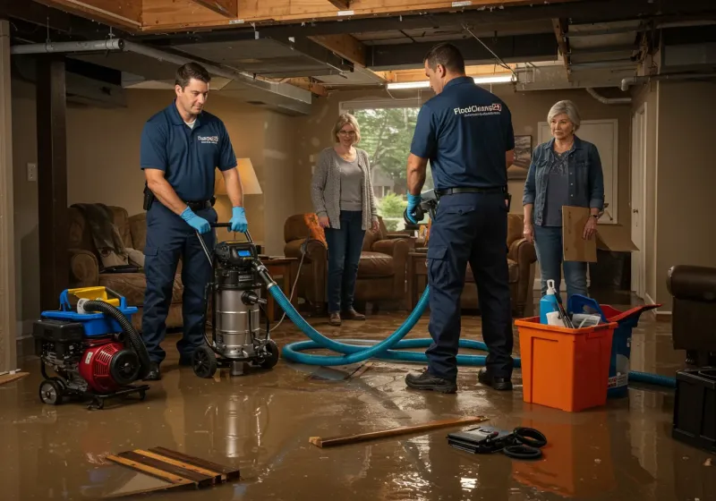 Basement Water Extraction and Removal Techniques process in Dunn, NC