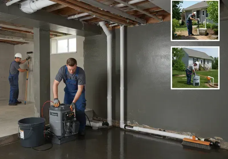 Basement Waterproofing and Flood Prevention process in Dunn, NC